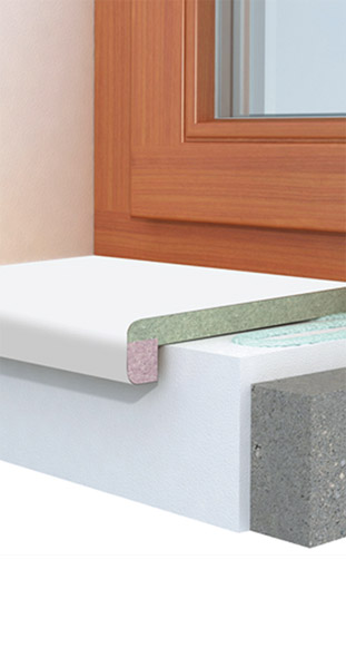 Parapet Postforming standardní nos