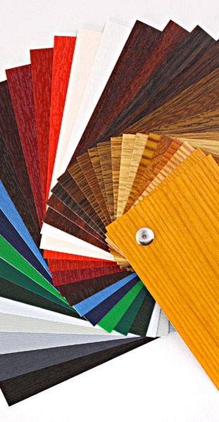 Parapety atyp barevné dekory - vzorník